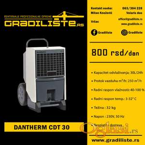 Mašine za sušenje/isušivanje vlage – Dantherm CDT 30 sušač